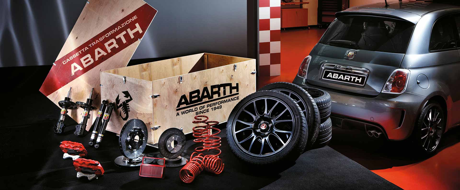 Sada zavesenia Abarth Koni