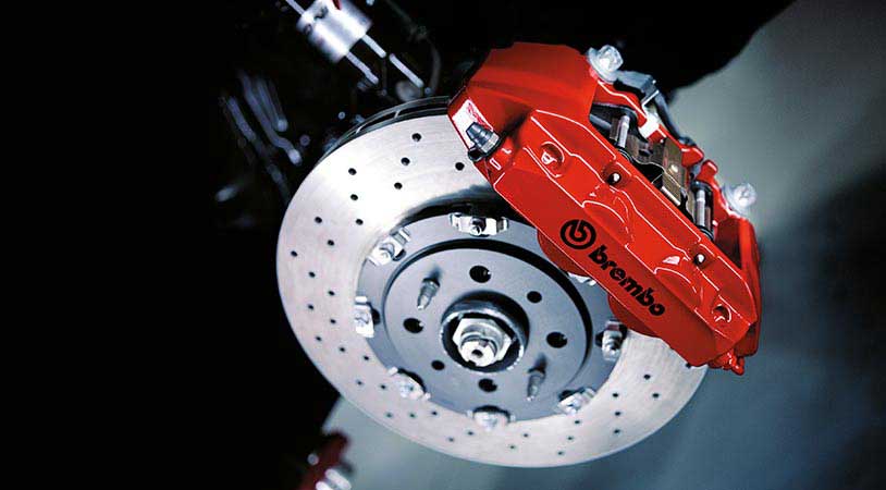 Brzdový systém Abarth Brembo