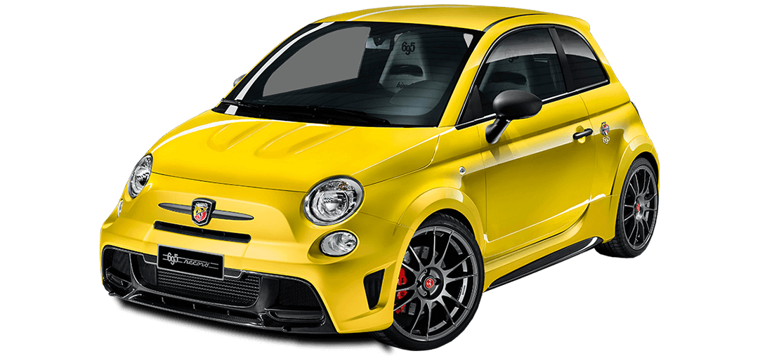 Abarth 695 biposto Record - con hotspot