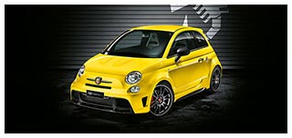 Abarth  695 Biposto Record visione frontale